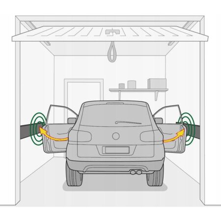 Rola covor adeziv protectie coliziune pentru garaje sau parcari
