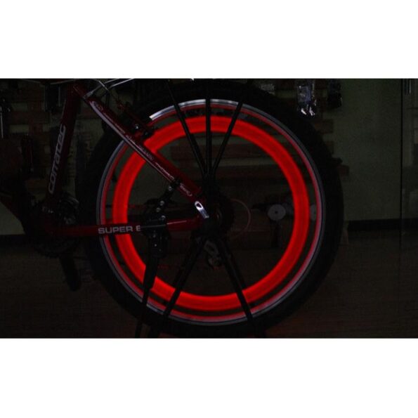 Lumina LED Ambientala pentru bicicleta – ROSU