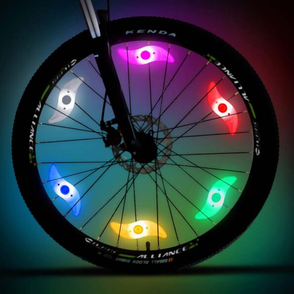Lumina LED Ambientala pentru bicicleta – ALBASTRU