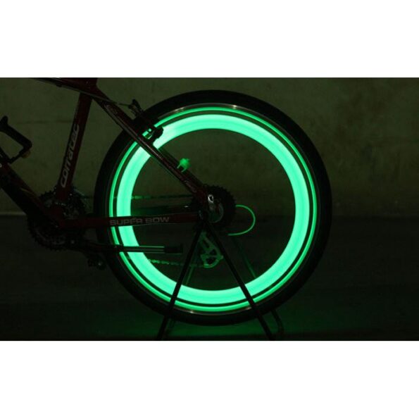 Lumina LED Ambientala pentru bicicleta – VERDE