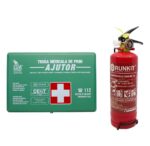 Kit Obligatoriu Auto – Stingător + Trusă Medicală
